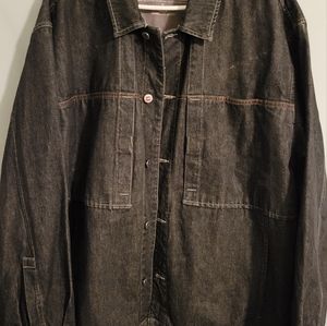 Vintage 90s Mecca Denim Jean Jacket XXXL